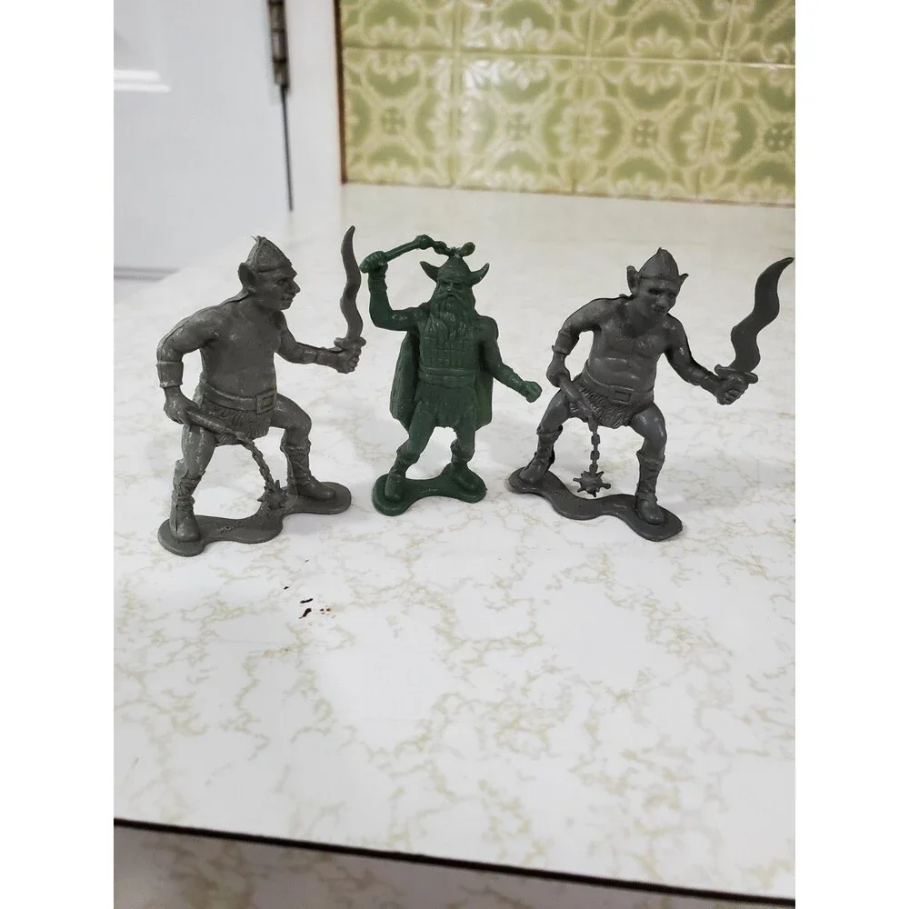 Dragonriders of Styx Dragon Riders DFC Dungeons Vtg 1980s Figure Gray Ogre Orc